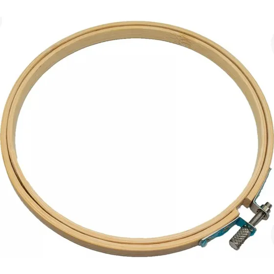 Bastidor Madera Bambú 15 Cm Para Bordar