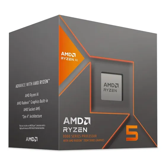 Procesador Amd Ryzen 5 8600g De 6 Núcleos Y 12 Hilos