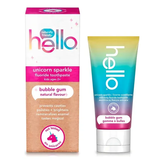 Pasta Dental Niños Unicornio | Con Flúor | Hello | 88ml