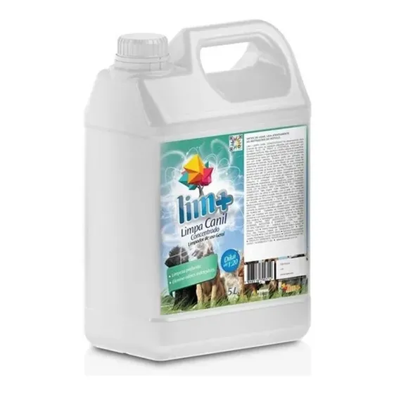 Tira Cheiro De Xixi Limpa Canil Concentrado Em Gel Lim+ 5 Lt