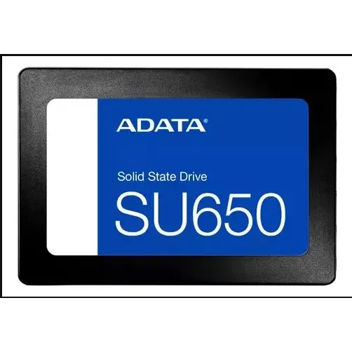 SSD240GB Adata 3 2.5 SU650 ASU650SS-240GT-R 240GB preto