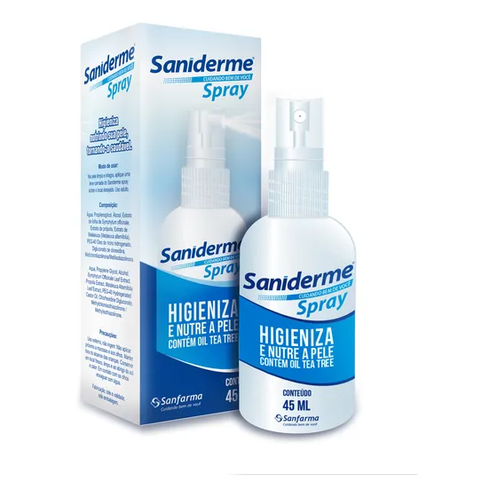 Spray Antisséptico - Anestésico Cicatrizante - Nutre A Pele