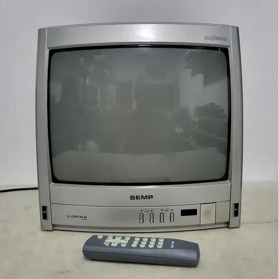 Tv Semp Linha Lumina 14 Pol De Tubo Colorida Mono Bivolt