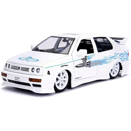 Volkswagen Jetta Escala 1:24 Rapido Y Furioso 1 ( Jesse) Color Blanco
