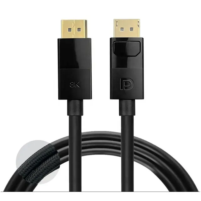 Cable Displayport 1.4 Premium 8k 3 Metros 360hz Hdr10 +fps