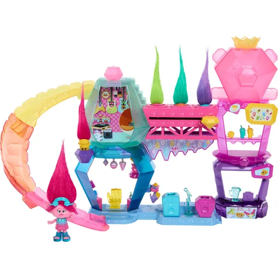 Set De Juguetes Mattel France Club De Cristal Trolls Con 35