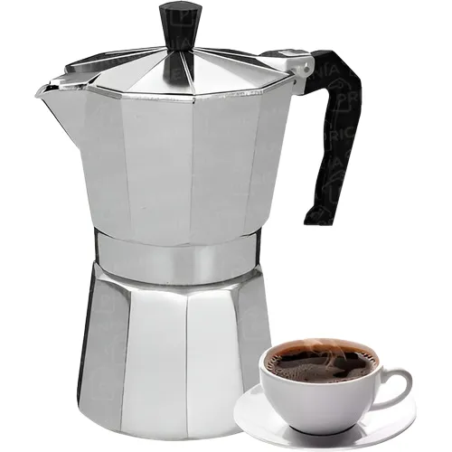 Cafetera Tipo Italiana Para 9 Pocillos Express Cafe Grecca