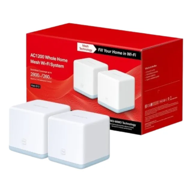 Access Point Mercusys Halo S12 Pack X2