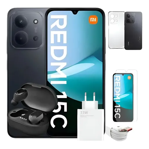 Xiaomi Redmi 14c 256gb 16gb Ram 2chip 15c Cor Cinza-escuro