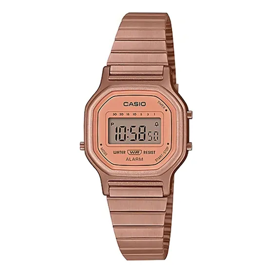 Reloj Mujer Casio La-11wr-5a Gold Digital