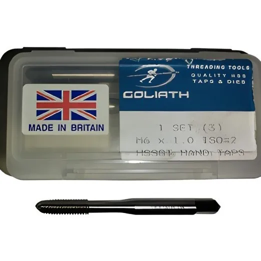 Macho Recto Juego 3 Pieza M6 X 1.00 Hss Goliath 