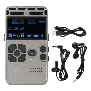 Gravador De Voz Com Redução De Ruído Lcd Colorido De 3,7 V 8 Gravador De Voz Com Redução De Ruído Lcd Colorido De 3,7 V 8