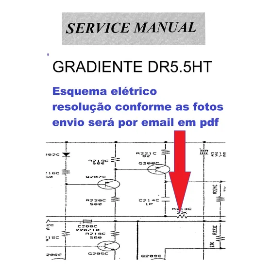 Esquema Som  Gradiente Dr5.5ht Dr 5.5ht Dr5.5 Dr 5.5  Em Pdf