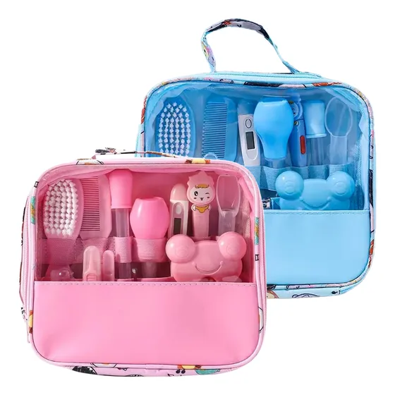 Kit De Cuidados E Higiene Do Bebê Recém Nascido 13 Peças