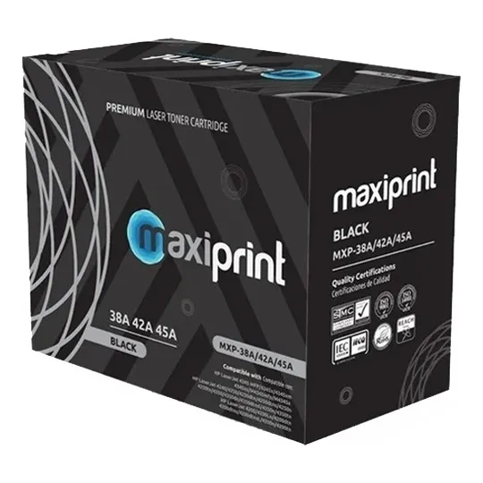 Toner Maxiprint Compatible Hp 38a/42a/45a