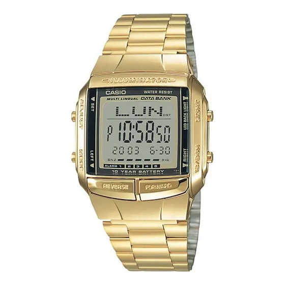 Reloj Casio Db-360g Hombre Gold Vintage