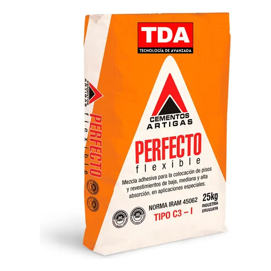 Cemento Adhesivo Perfecto Flexible C3 - Tda Uruguay