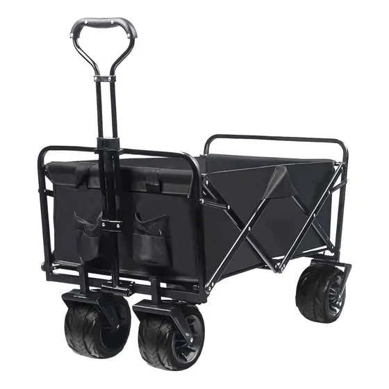 Carro De 4 Ruedas Plegable Playa Camping Exterior