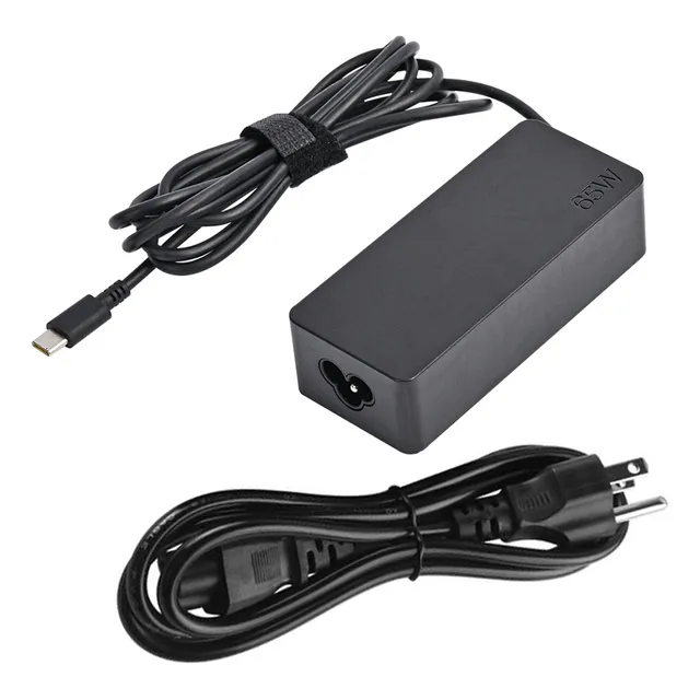 1 Pcs Cargador  20v 3.25a 65w  Tipo-c Para Thinkpad Lenovo