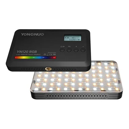 Panel De Luz Led Rgb Yongnuo Yn120 - Shutter Tienda