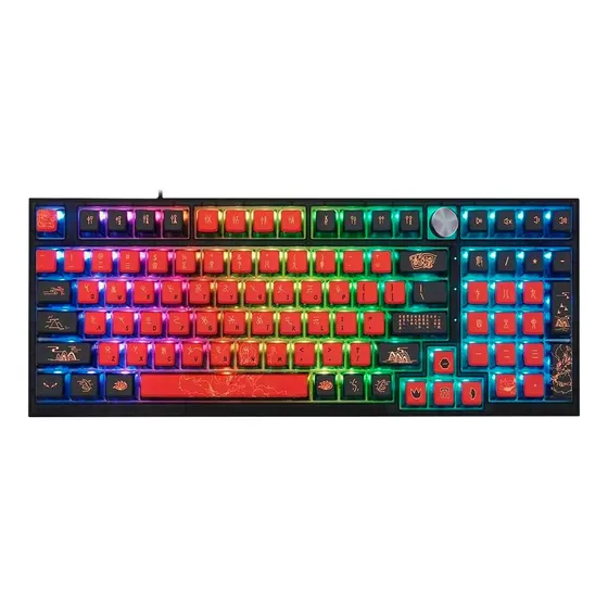 Teclado Gamer Mecanico Skyloong Gk980 Jiuwei, Switch Ktt, 3 
