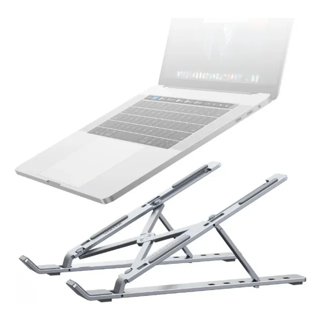 Soporte Elevador Para Notebooks Unitek De Aluminio Plegable