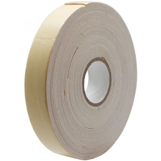 Fita Banana Dupla Face De Espuma 2,4cm X 10 Metros