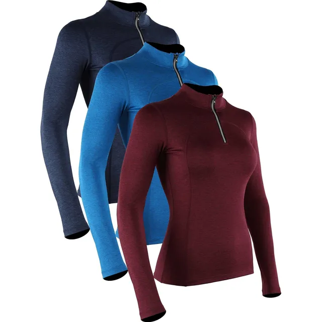 Camisa Manga Larga Compresion Cadmus Para Dama Correr