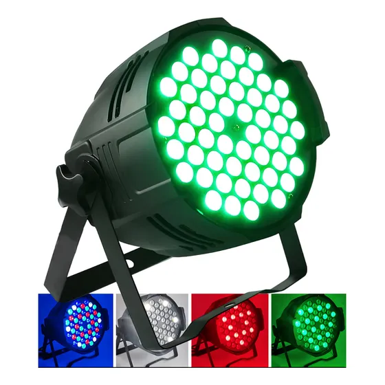 Canhão Refletor Jogo De Luz 54 Leds 180w Rgbw Super Potente