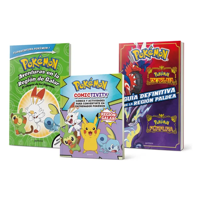 Pack Libros Aventura Pokemon, De The Pokemon Company. Editorial Penguin Random House, Tapa Blanda En Español
