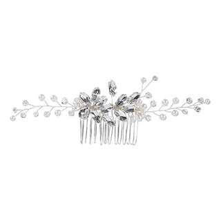 Peine De Cabello Nupcial Hecho A Mano Con Rhinestone Chino Peine De Cabello Nupcial Hecho A Mano Con Rhinestone Chino