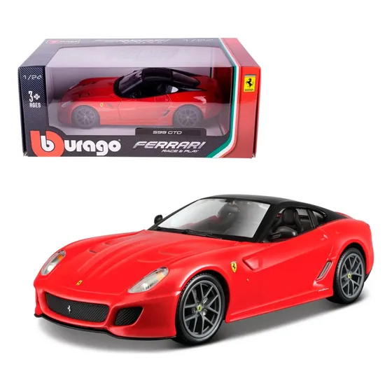  Ferrari Racing 1/24 599 Gto Rojo Burago Febo