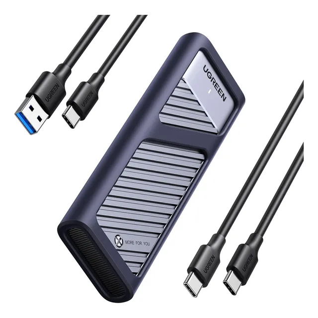 Ugreen Carcasa Nvme Sata M.2 Ssd, Caja Disco Duro M.2 Con Ua