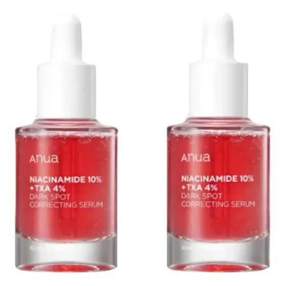 2pcs Anua 10% Niacinamida+4% Suero De Ácido Tranexámico