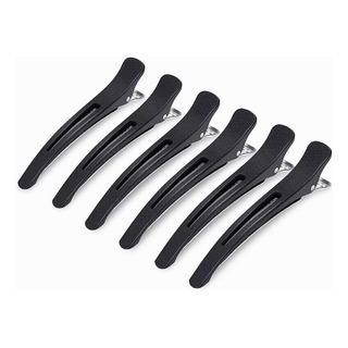 Pinza Para Cabello Tipo Pico De Garza, Negro 6 Pcs Pinza Para Cabello Tipo Pico De Garza, Negro 6 Pcs