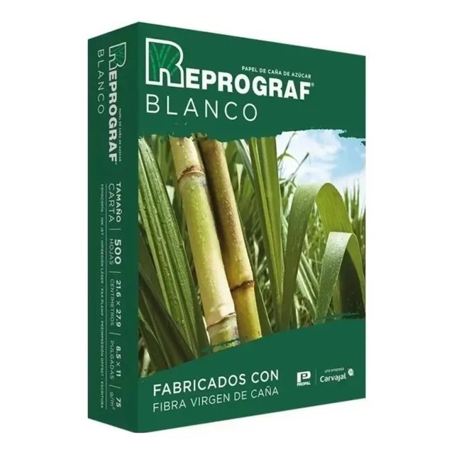 Papel Bond Blancas Tamaño Carta 500 Hojas Reprograf Premium