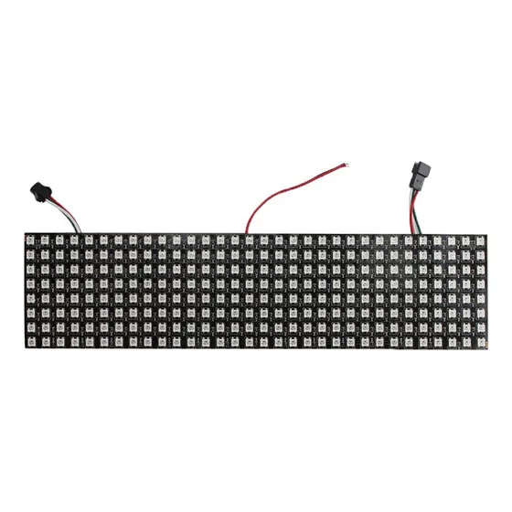 . Painel De De Pixels Led Rgb Exibição De De Vídeo 8x32cm