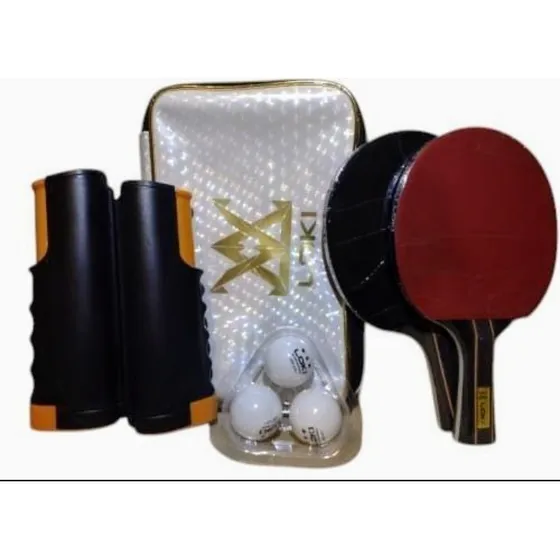 Juego De Ping Pong Tenis De Mesa 2 Raquetas Malla Y 3 Pelota