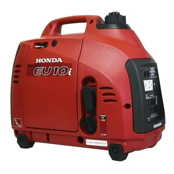 Generador portátil Honda EU10I 1 kW monofásico con tecnología Inverter 220V
