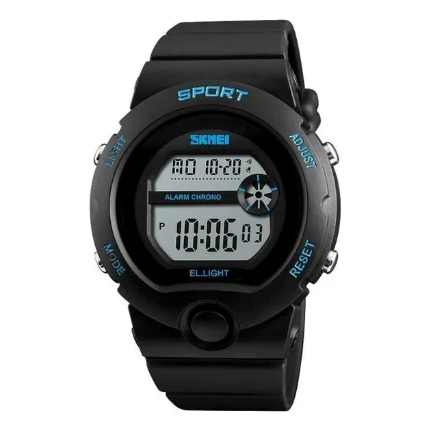 Reloj Niño Dama Digital Sport Unisex Negro Azul Skmei 1334