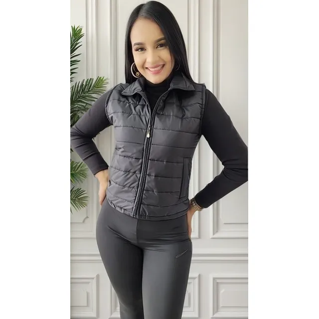 Chaleco Impermeable De Damas | Forro Abrigador | Puffer