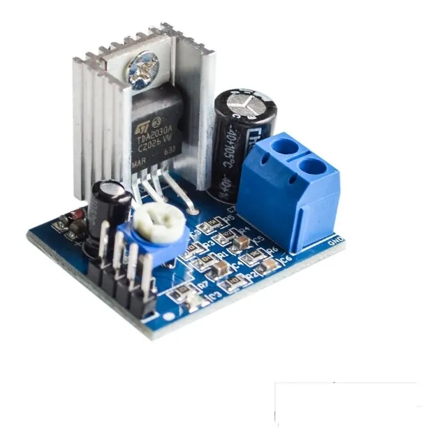Amplificador Audio Tda2030a Tda2030 18watt 18w Mono 6 -12 V