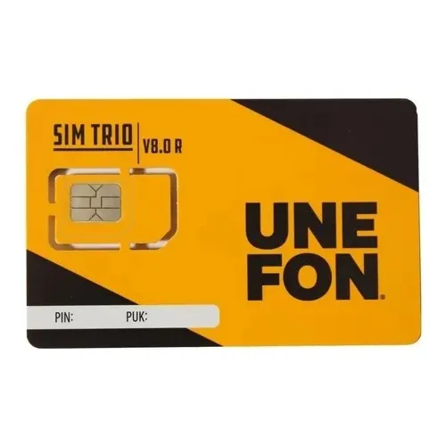 Chip Unefon Internet Ilimitado Para Modem Mifi O Cel 4g 