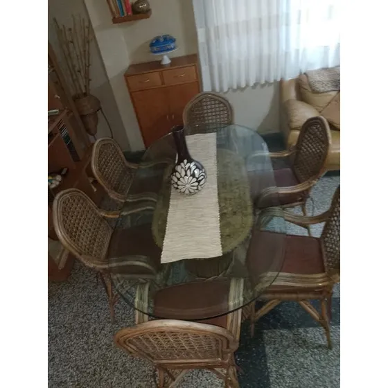 Comedor De Rattan