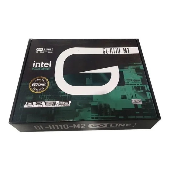 Placa Mae Mb H110 H110m Goline Intel 1151 6,7,8 9ag M.2 Ddr3