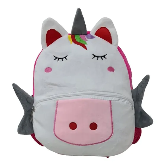 Ùnica Mochila Infantil Animalitos Peluche 7976 - 6 Especies 