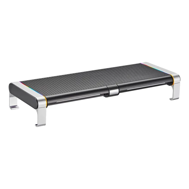 SOPORTE GAMING REDRAGON MONITOR CRYSTAL RGB
