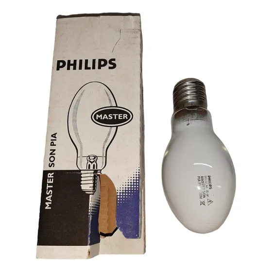 Lámpara Son Pia 100w Sodio Hps Ovoide Philips P/cultivo