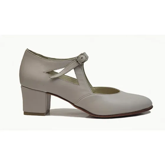 Zapato Baile Tango Jazz Salsa Folklore Cuero Mujer Art 770