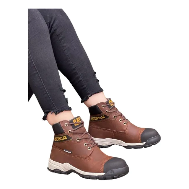 Botines Con Punta De Acero Dama
